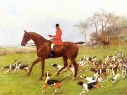 unknow artist Classical hunting fox, Equestrian and Beautiful Horses, 109. oil painting picture wholesale